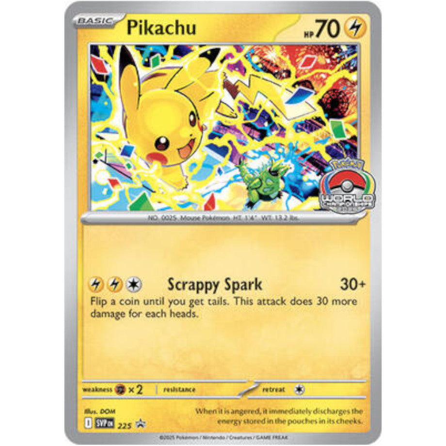 PKM [SVP-225] Pikachu (World Championship 2025)