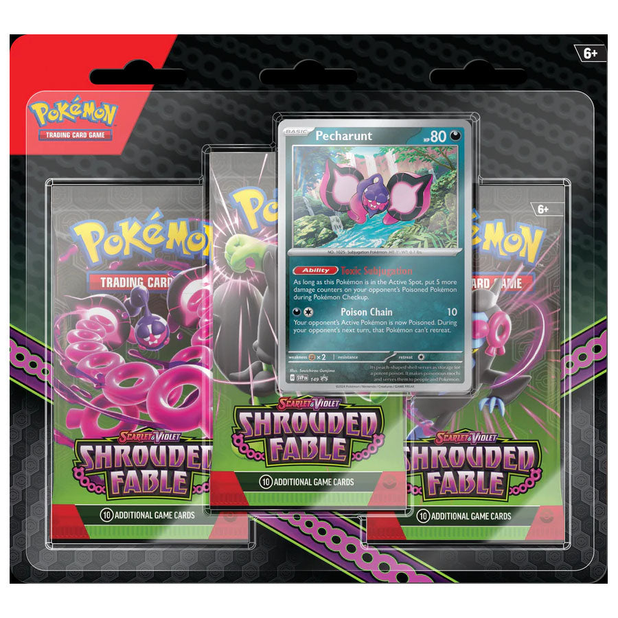 Pokemon TCG: [SV6.5] Shrouded Fable 3-Pack Blister