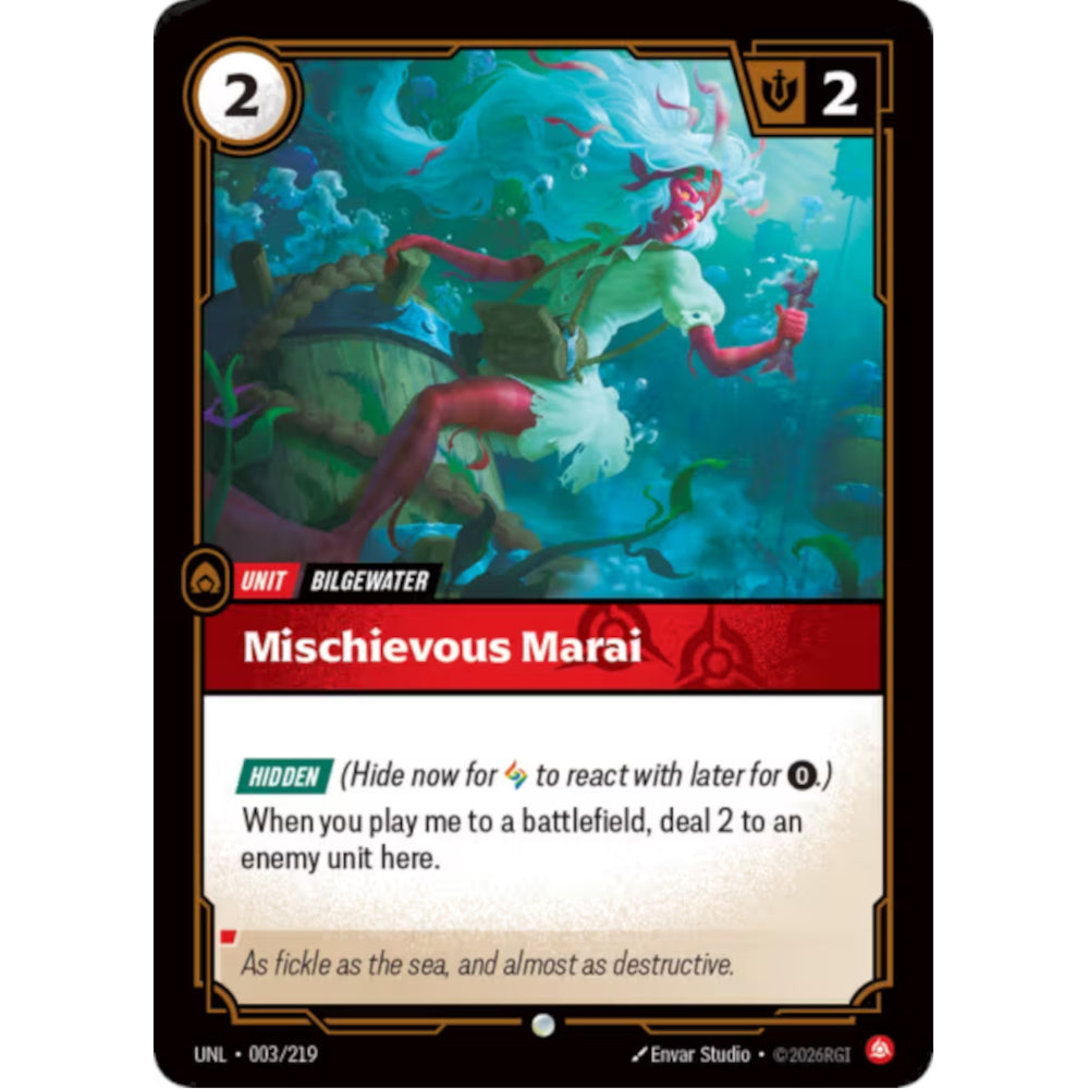 RFB [RFB03-UNL-003 C] Mischevious Marai