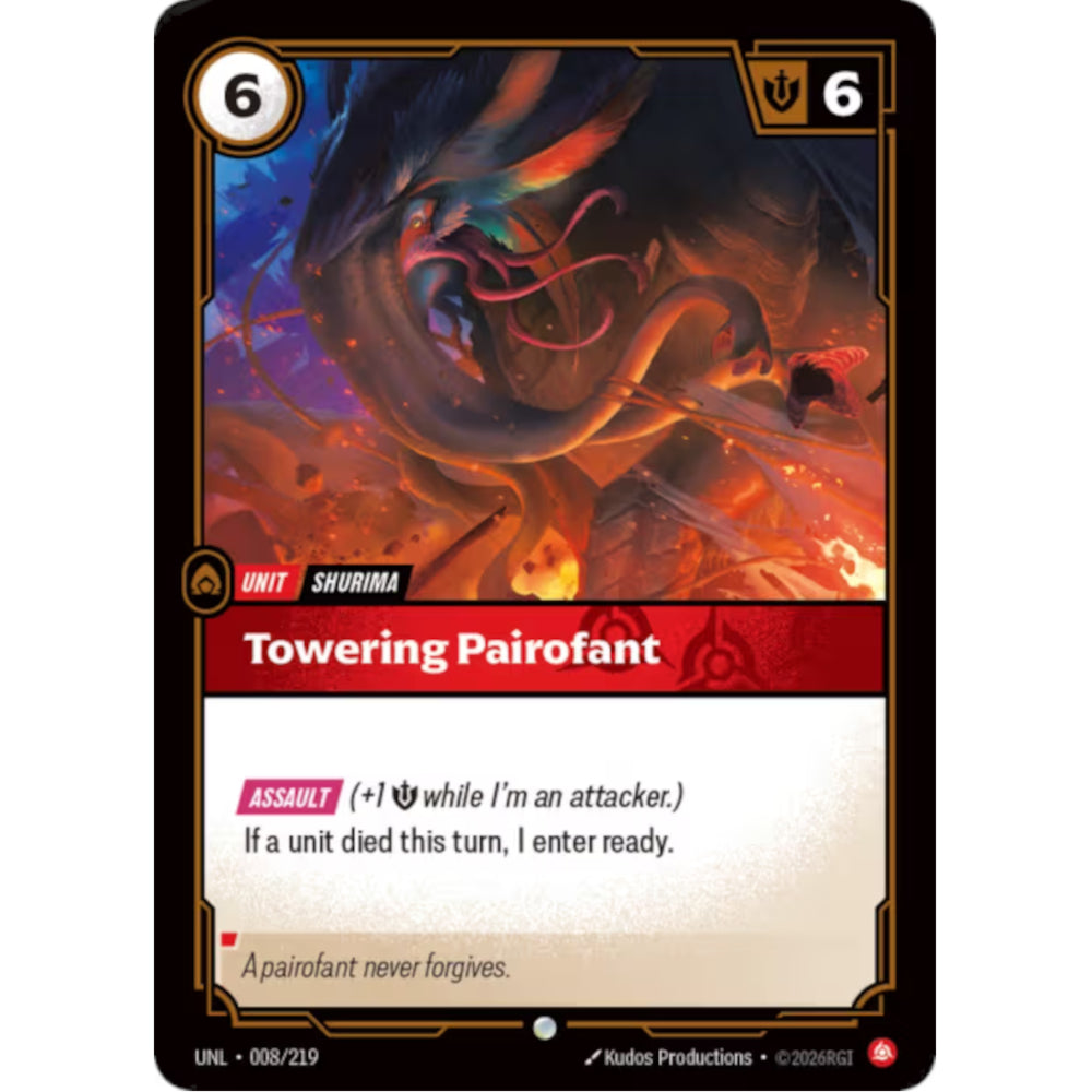 RFB [RFB03-UNL-008 C] Towering Pairofant