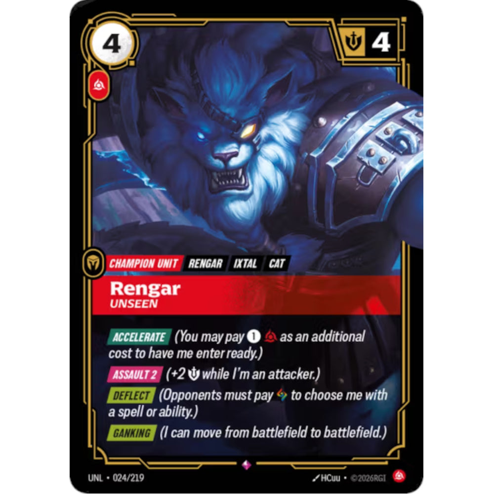 RFB [RFB03-UNL-024 R] Rengar - Unseen