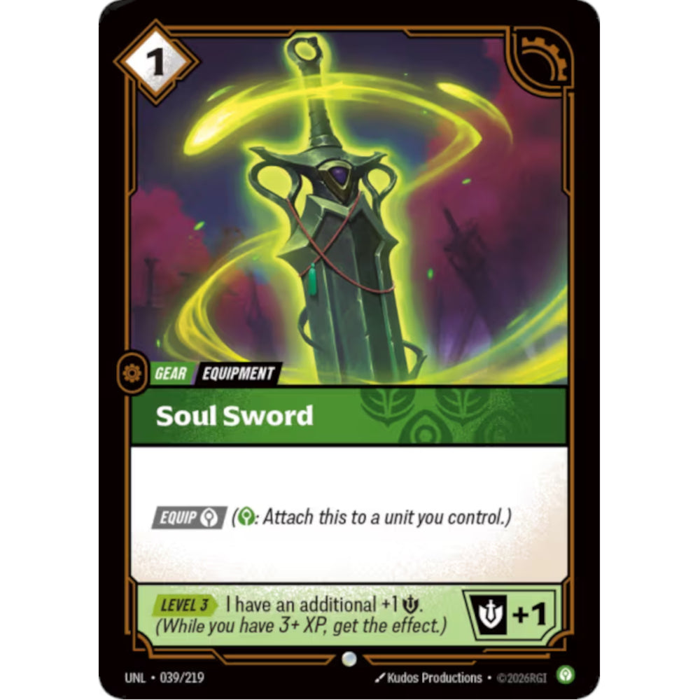 RFB [RFB03-UNL-039 C] Soul Sword