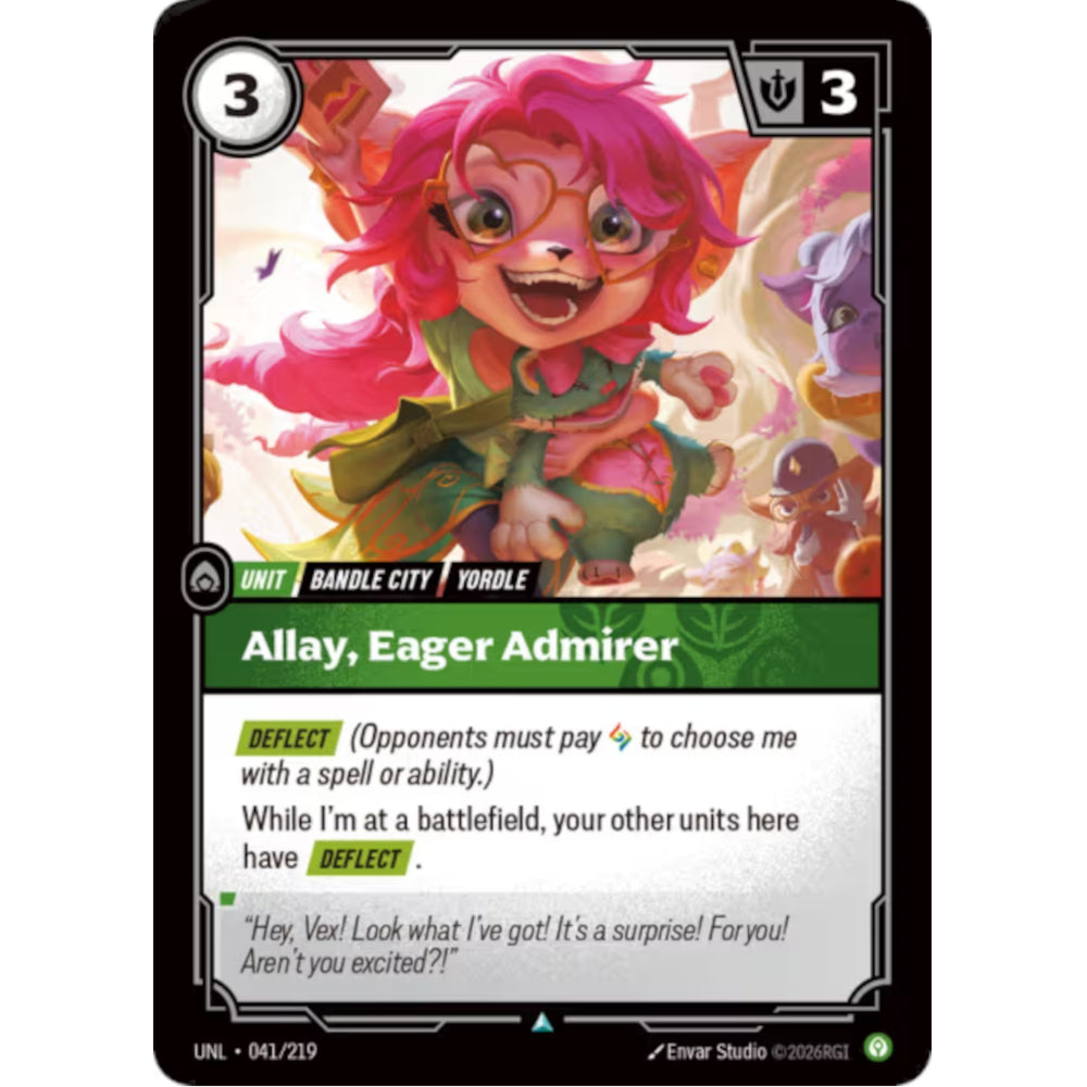 RFB [RFB03-UNL-041 UC] Allay, Eager Admirer