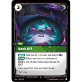 RFB [RFB03-UNL-042 UC] Back Off