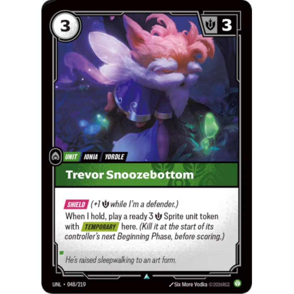 RFB [RFB03-UNL-048 UC] Trevor Snoozebottom