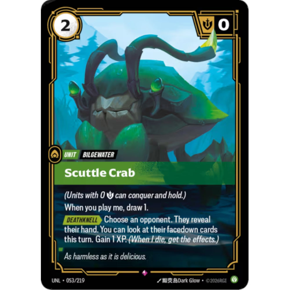 RFB [RFB03-UNL-053 R] Scuttle Crab