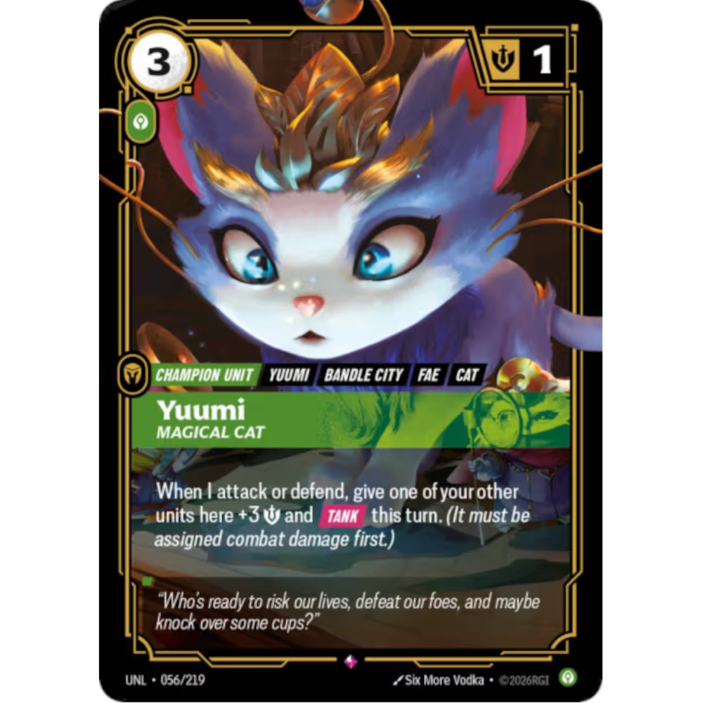 RFB [RFB03-UNL-056 R] Yuumi - Magical Cat