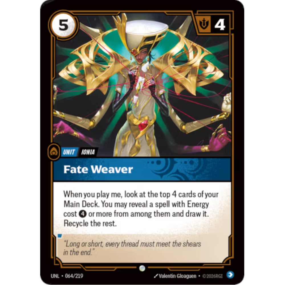 RFB [RFB03-UNL-064 C] Fate Weaver