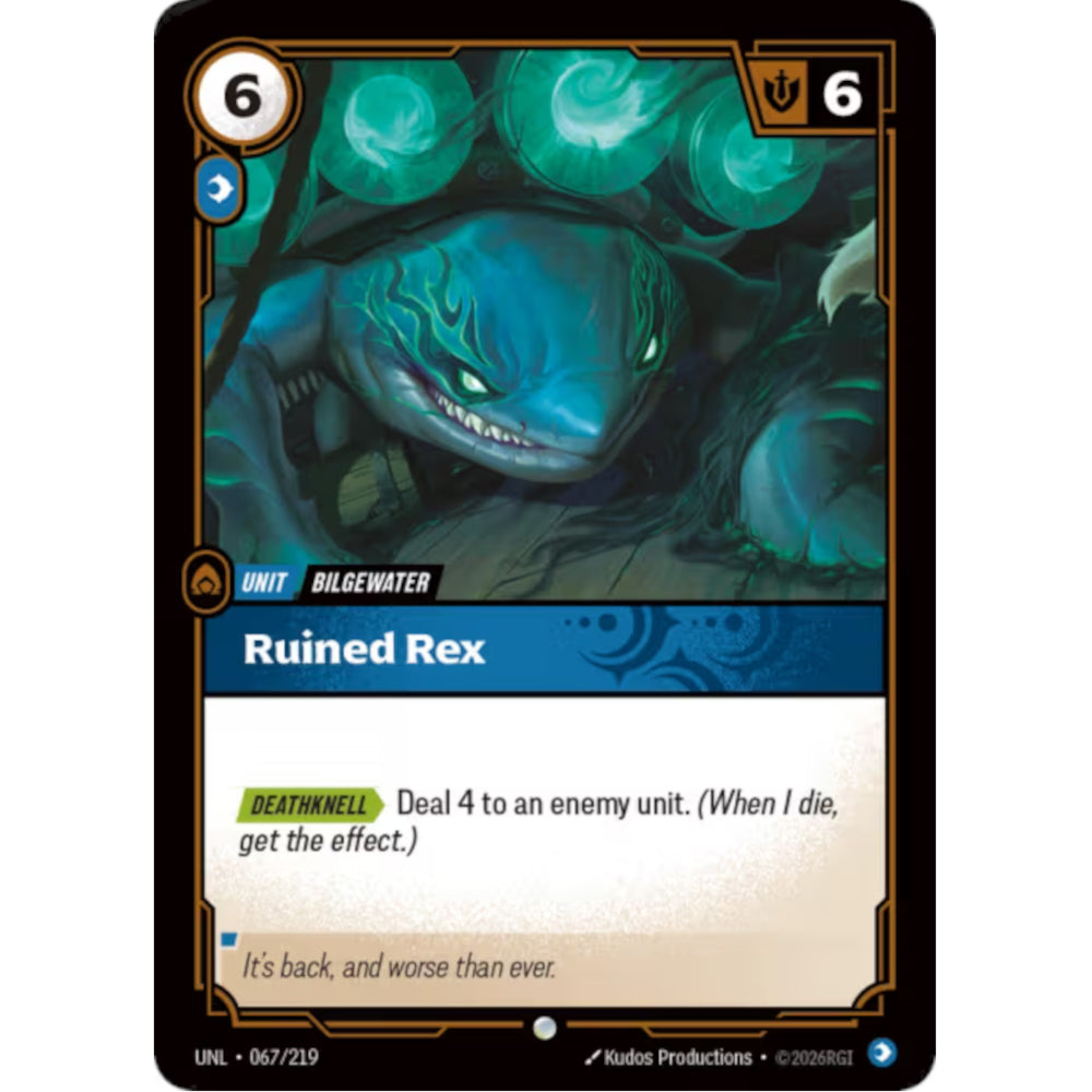 RFB [RFB03-UNL-067 C] Ruined Rex