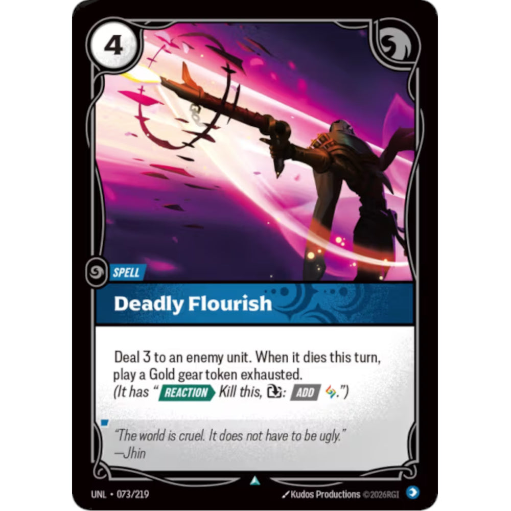 RFB [RFB03-UNL-073 UC] Deadly Flourish
