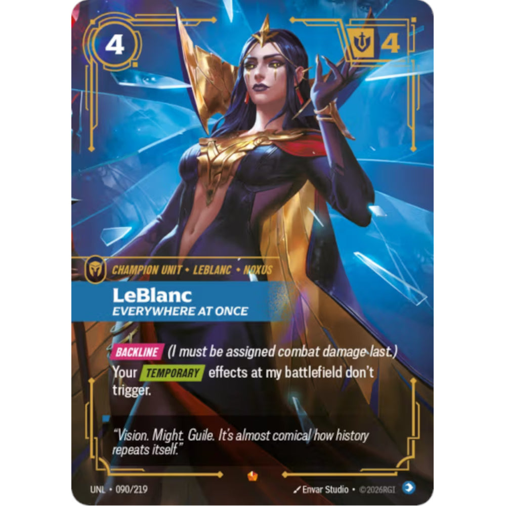 RFB [RFB03-UNL-090 E] LeBlanc - Everywhere At Once