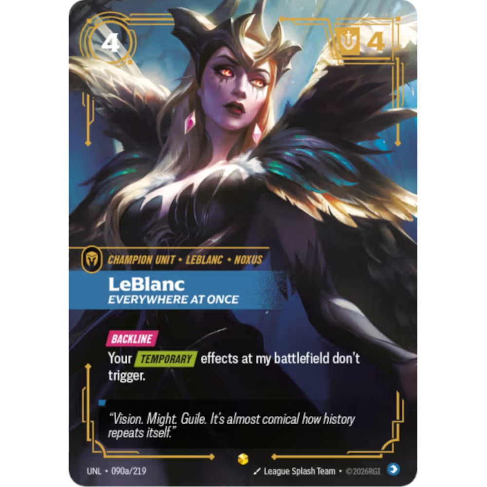 RFB [RFB03-UNL-090A SC] LeBlanc - Everywhere At Once (Alternate Art)