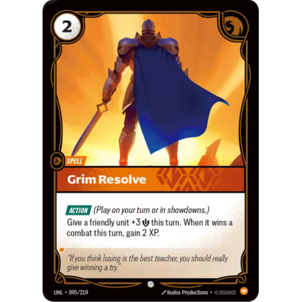 RFB [RFB03-UNL-095 C] Grim Resolve