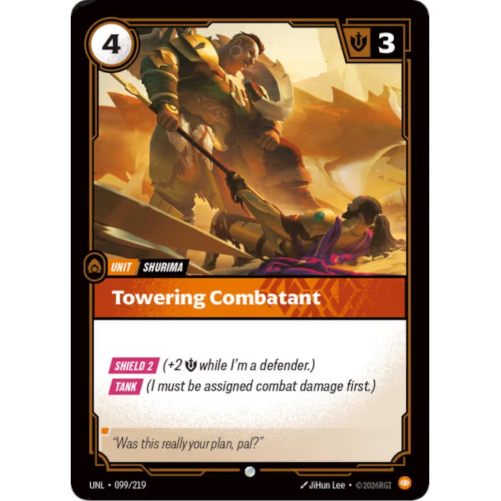 RFB [RFB03-UNL-099 C] Towering Combatant