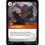 RFB [RFB03-UNL-101 UC] Call to Battle