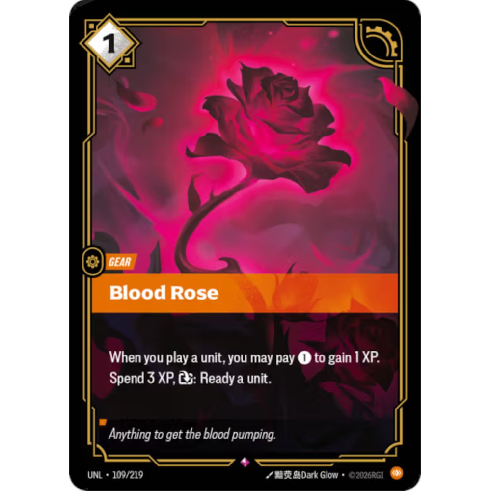 RFB [RFB03-UNL-109 R] Blood Rose