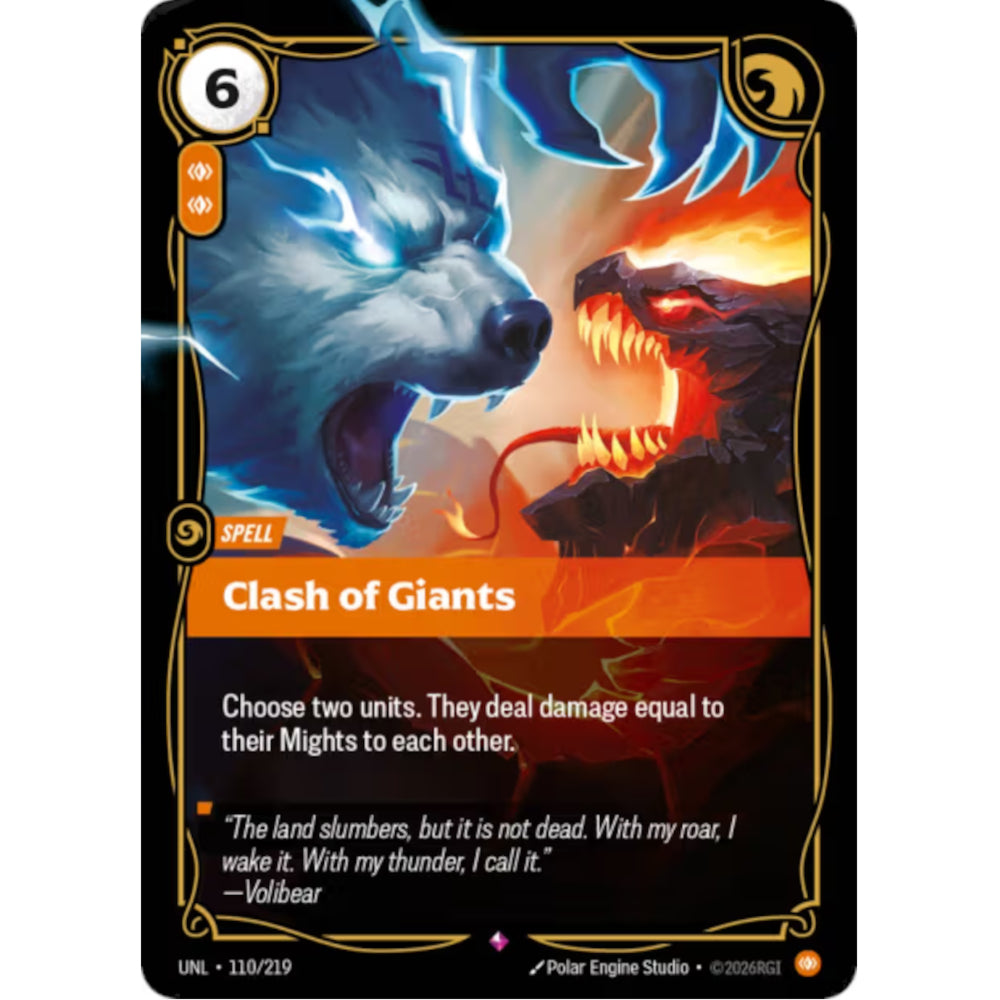 RFB [RFB03-UNL-110 R] Clash of Giants