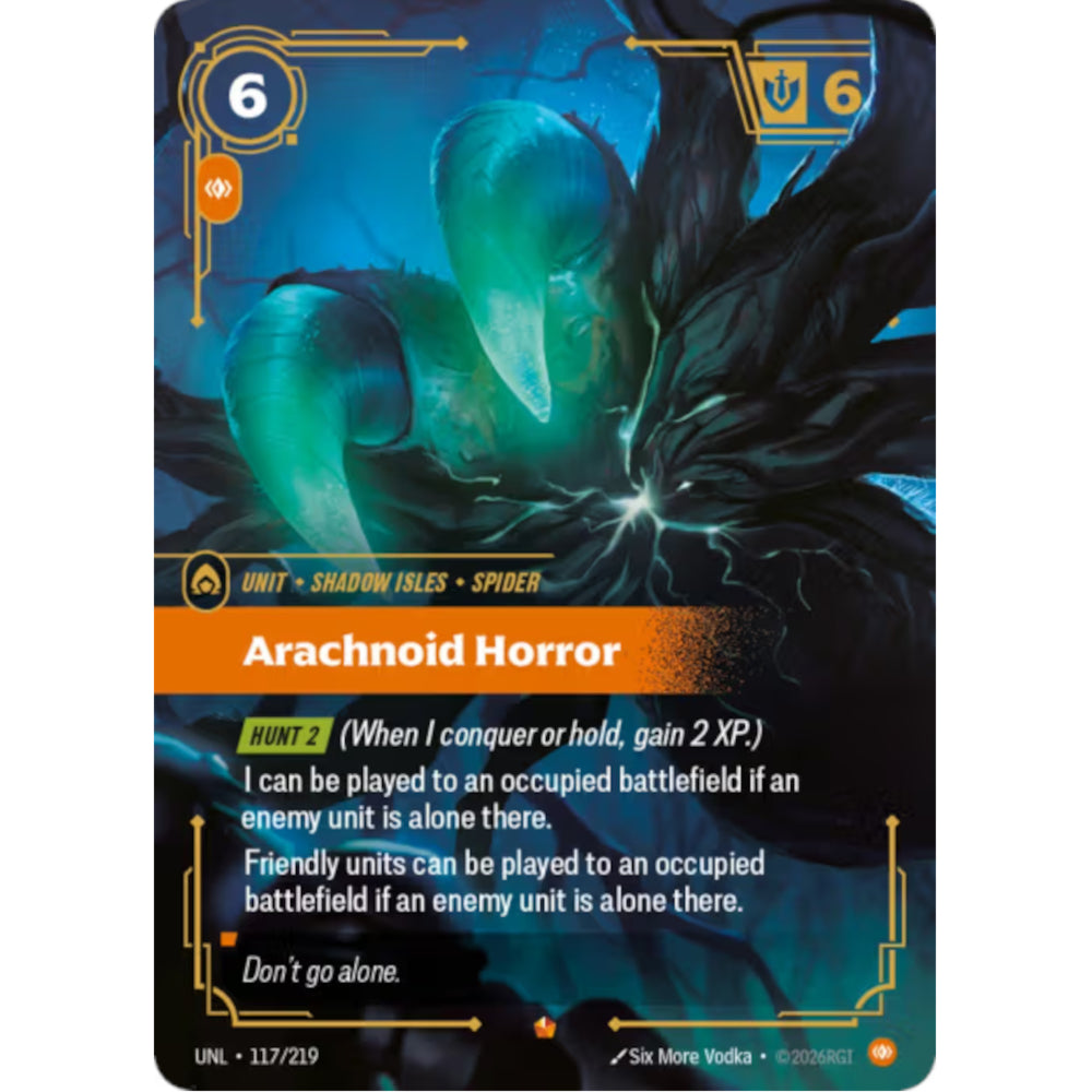 RFB [RFB03-UNL-117 E] Arachnoid Horror