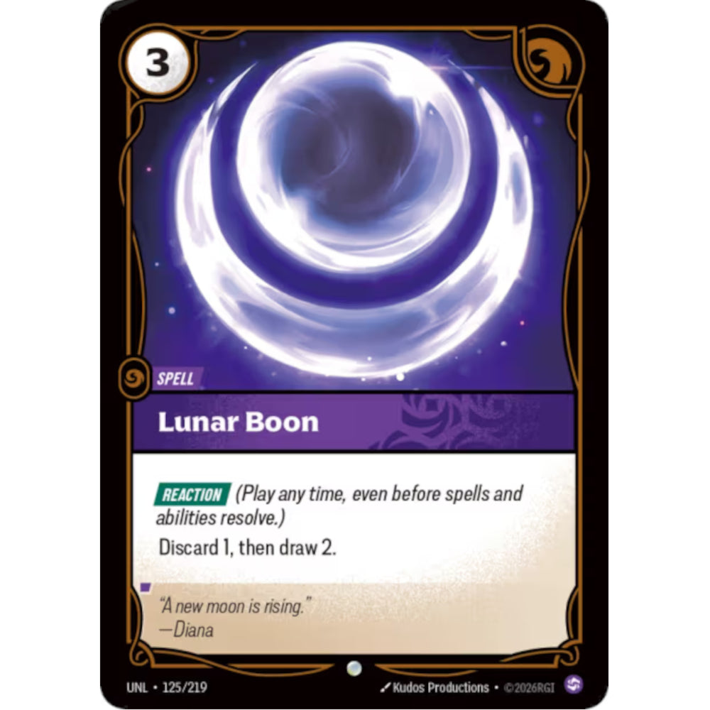 RFB [RFB03-UNL-125 C] Lunar Boon