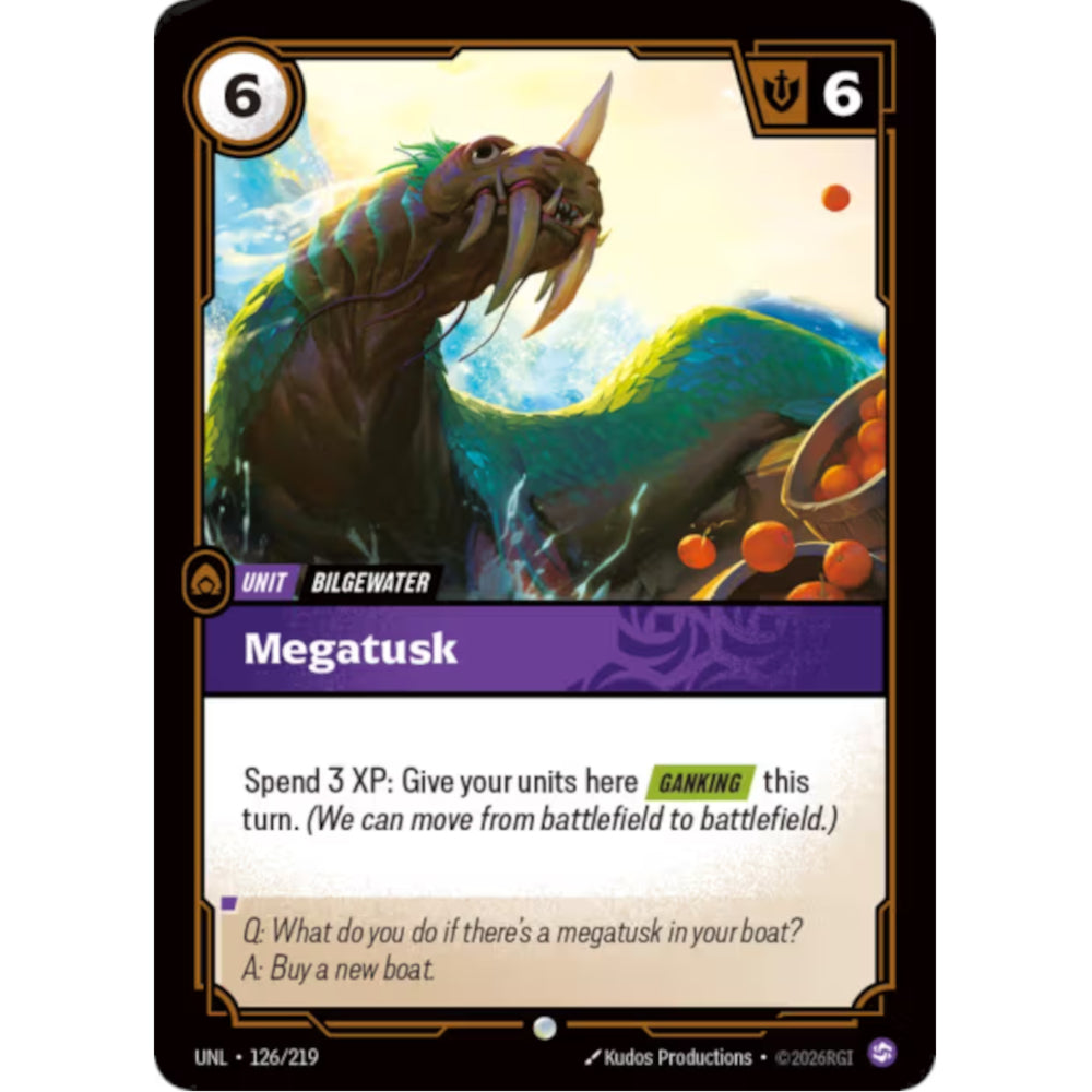 RFB [RFB03-UNL-126 C] Megatusk