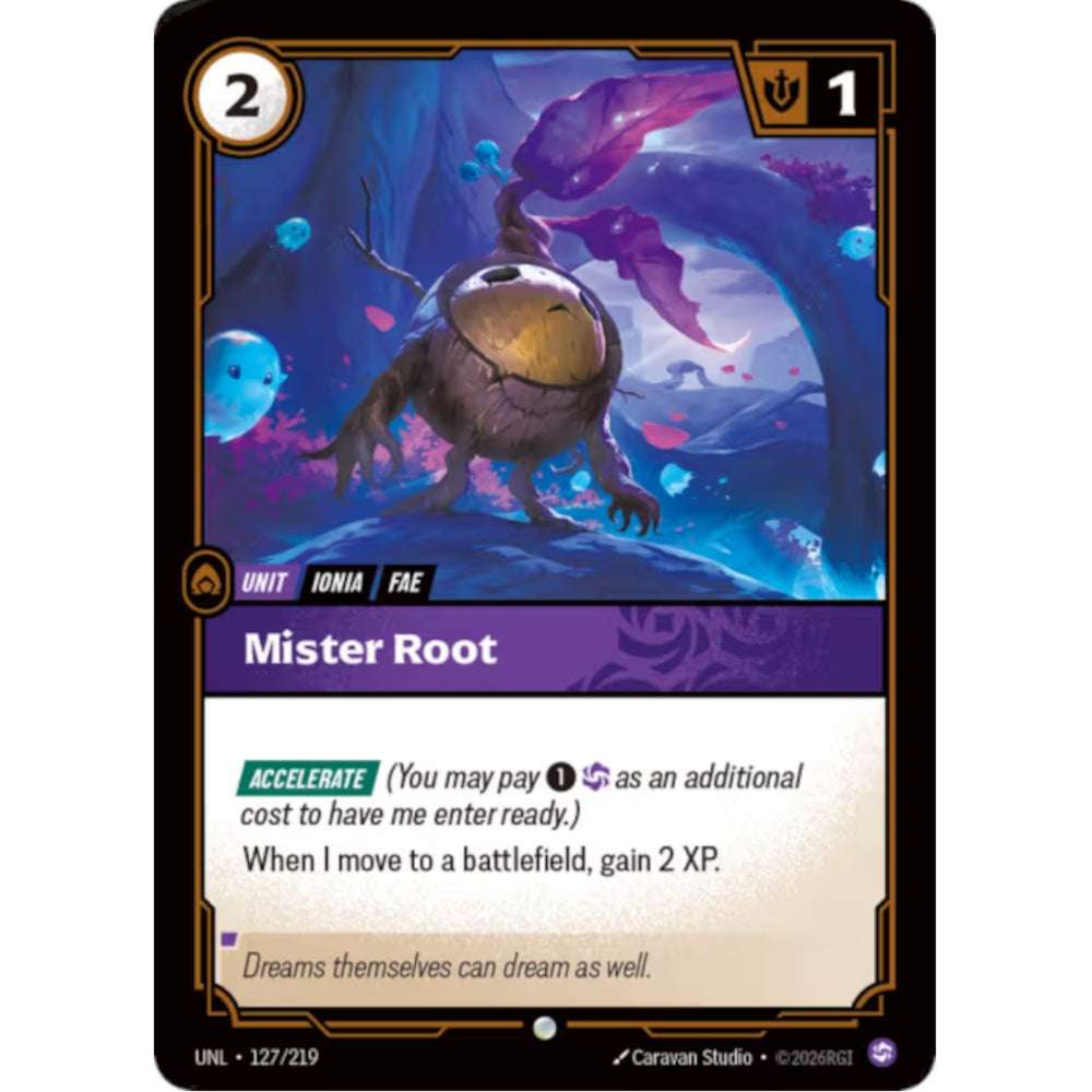 RFB [RFB03-UNL-127 C] Mister Root