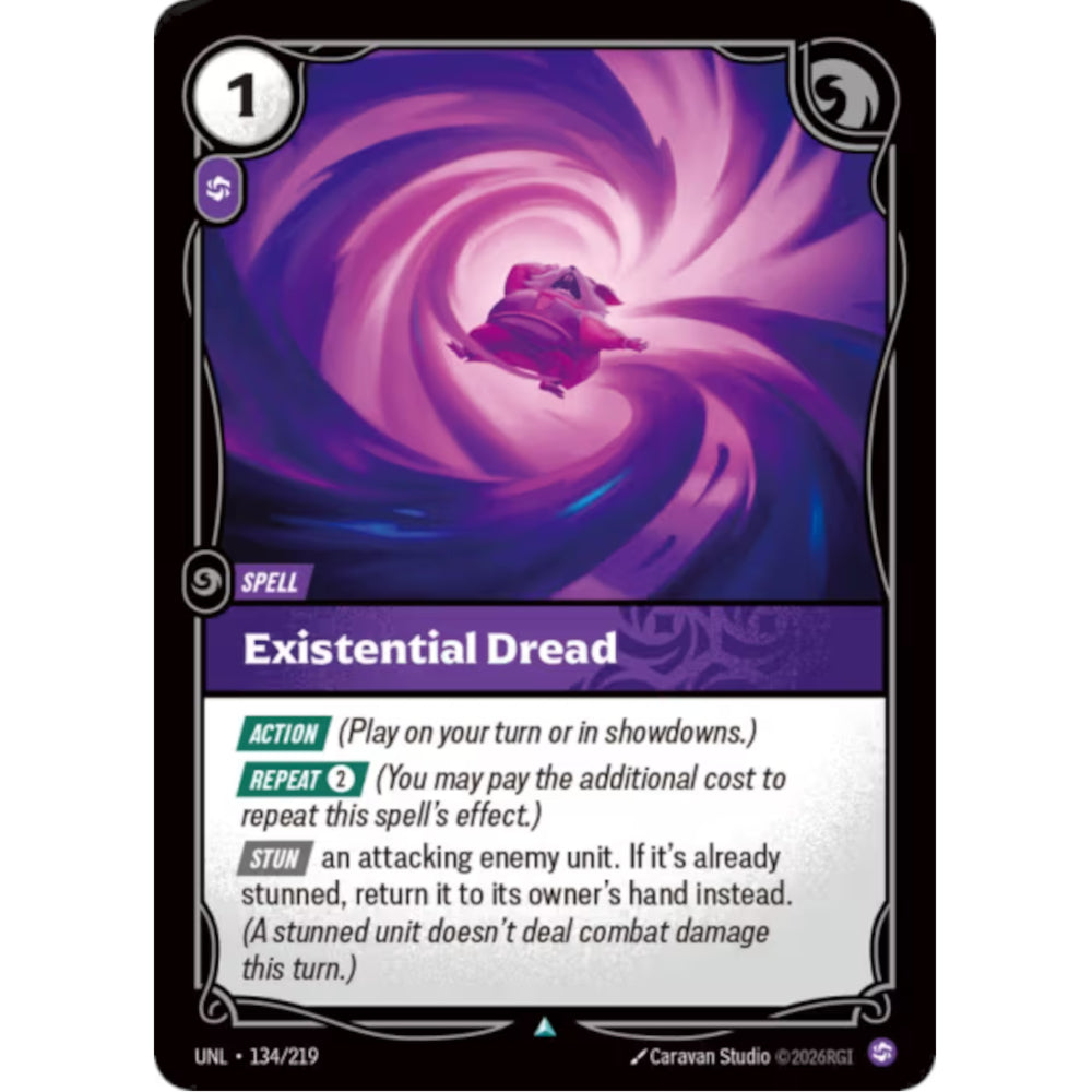 RFB [RFB03-UNL-134 UC] Existential Dread