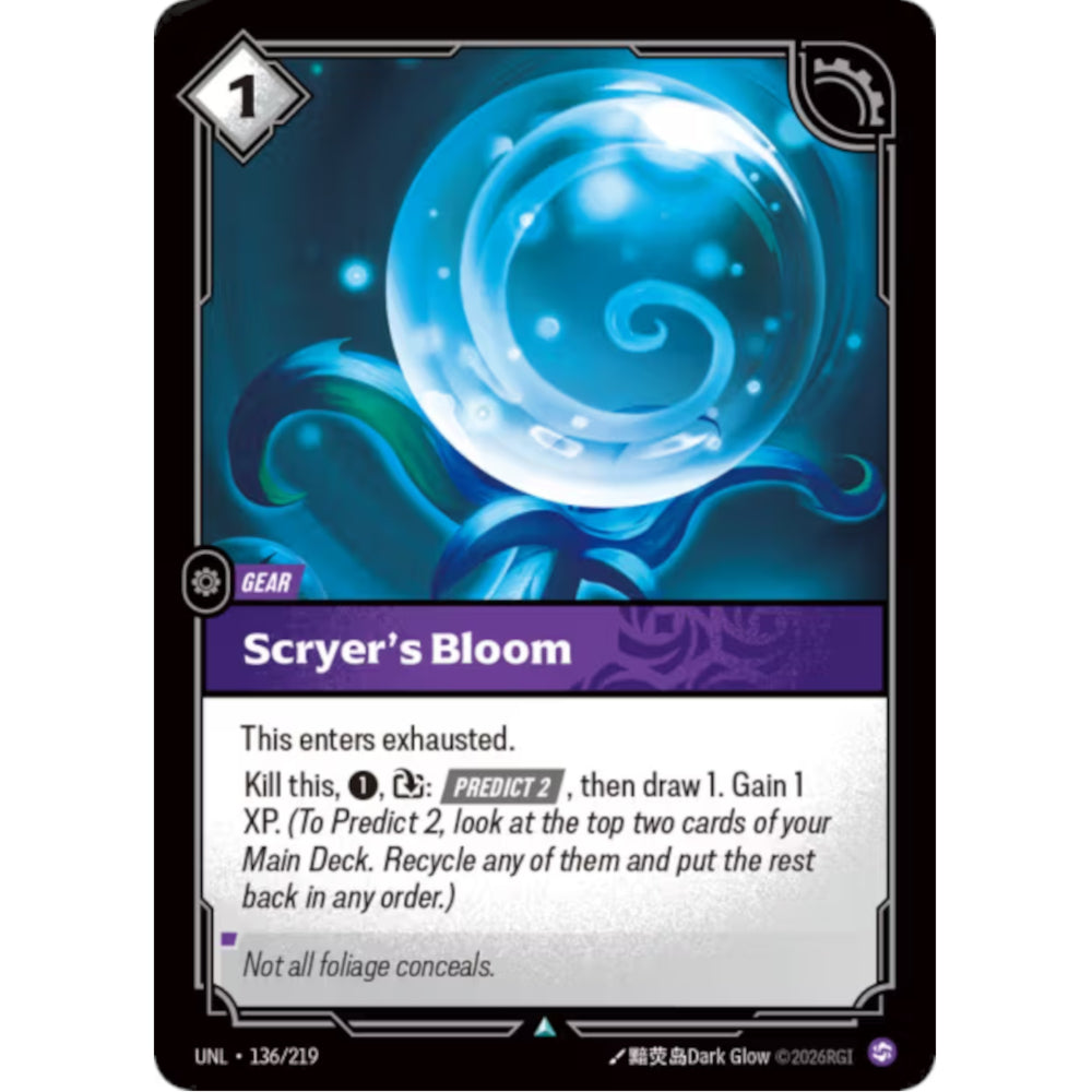 RFB [RFB03-UNL-136 UC] Scryer's Bloom