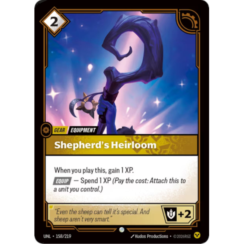 RFB [RFB03-UNL-158 C] Shepherd's Heirloom