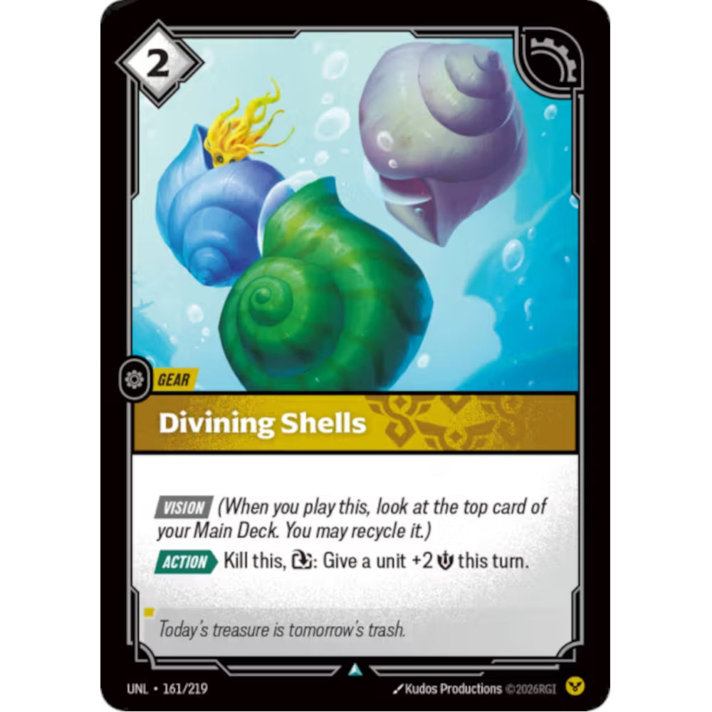 RFB [RFB03-UNL-161 UC] Divining Shells