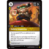 RFB [RFB03-UNL-164 UC] Safety Inspector