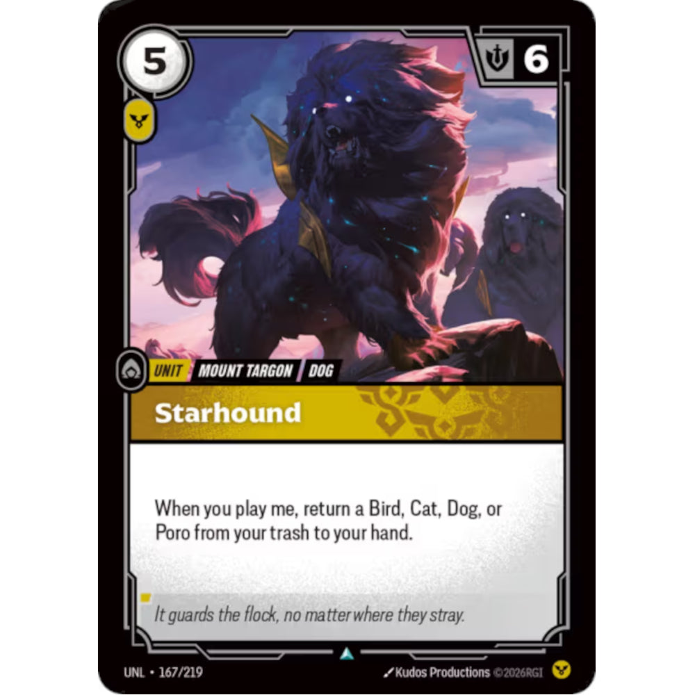 RFB [RFB03-UNL-167 UC] Starhound