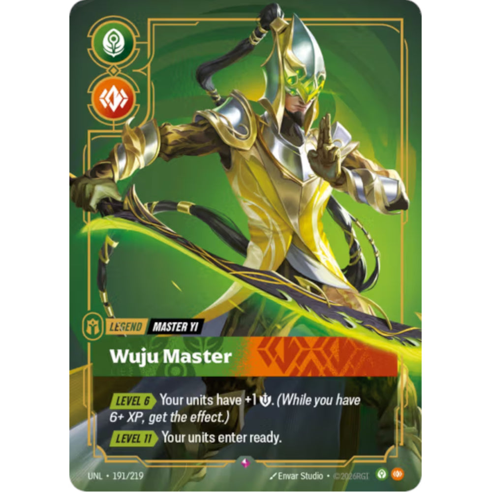 RFB [RFB03-UNL-191 R] Master Yi - Wuju Master