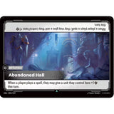 RFB [RFB03-UNL-205 UC] Abandoned Hall