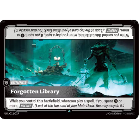 RFB [RFB03-UNL-211 UC] Forgotten Library