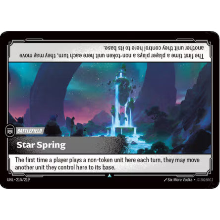 RFB [RFB03-UNL-215 UC] Star Spring