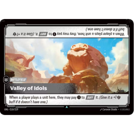 RFB [RFB03-UNL-218 UC] Valley of Idols