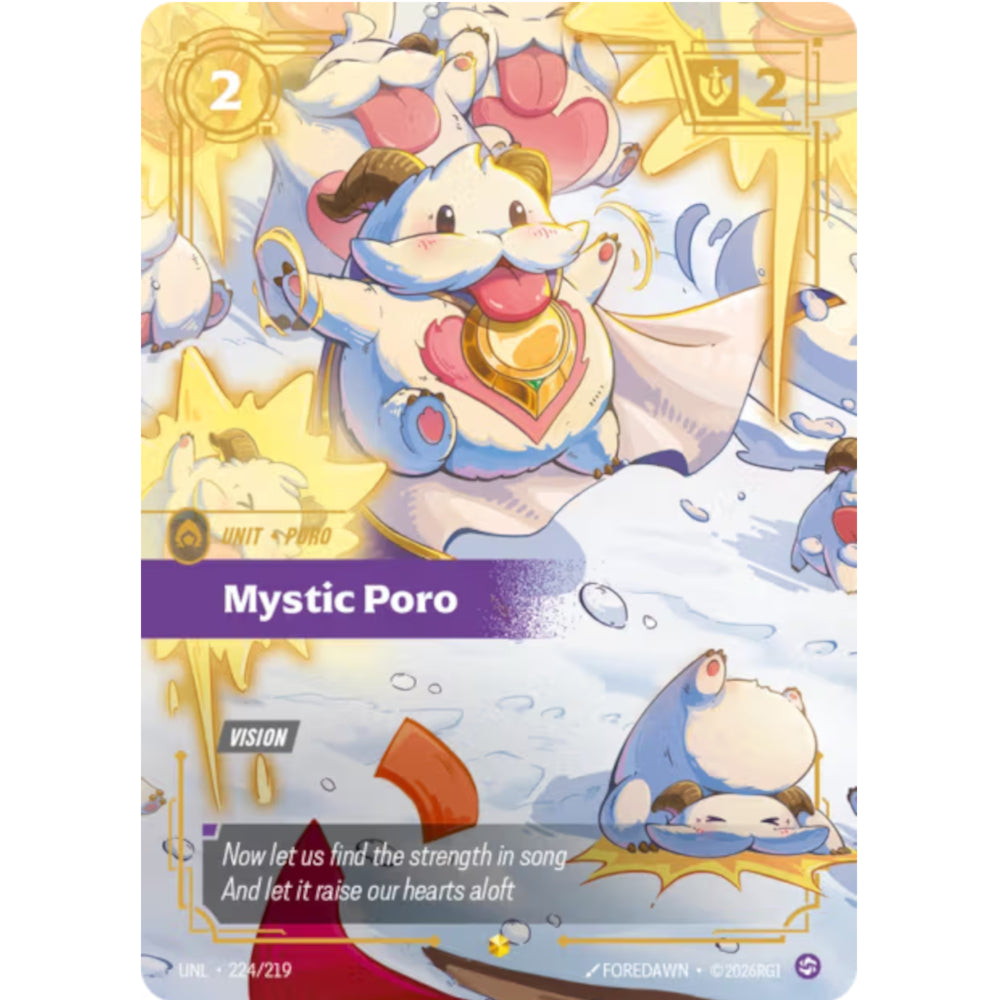 RFB [RFB03-UNL-224 SC] Mystic Poro (Overnumbered)