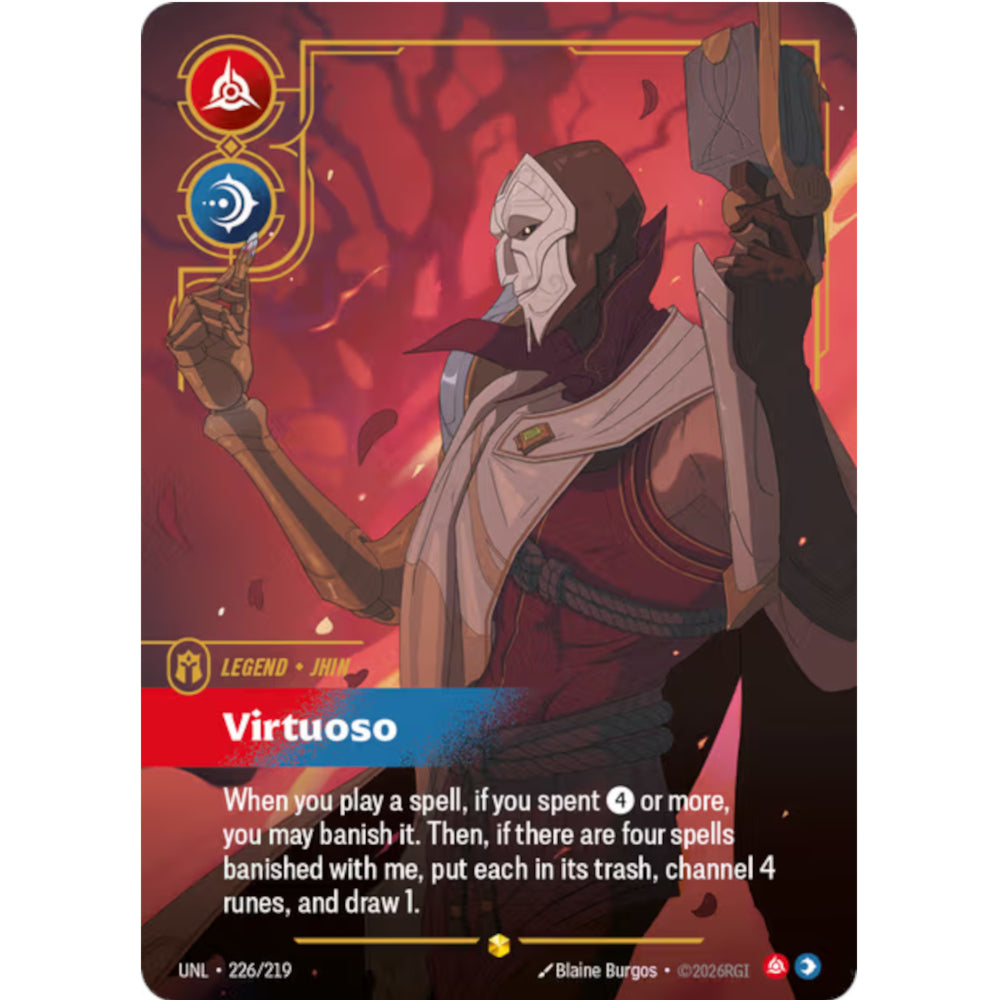 RFB [RFB03-UNL-226 SC] Jhin - Virtuoso (Overnumbered)