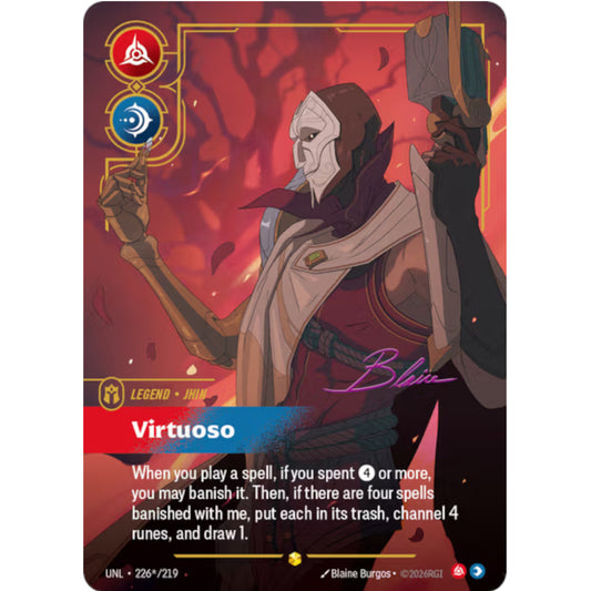 RFB [RFB03-UNL-226* SC] Jhin - Virtuoso (Signature)