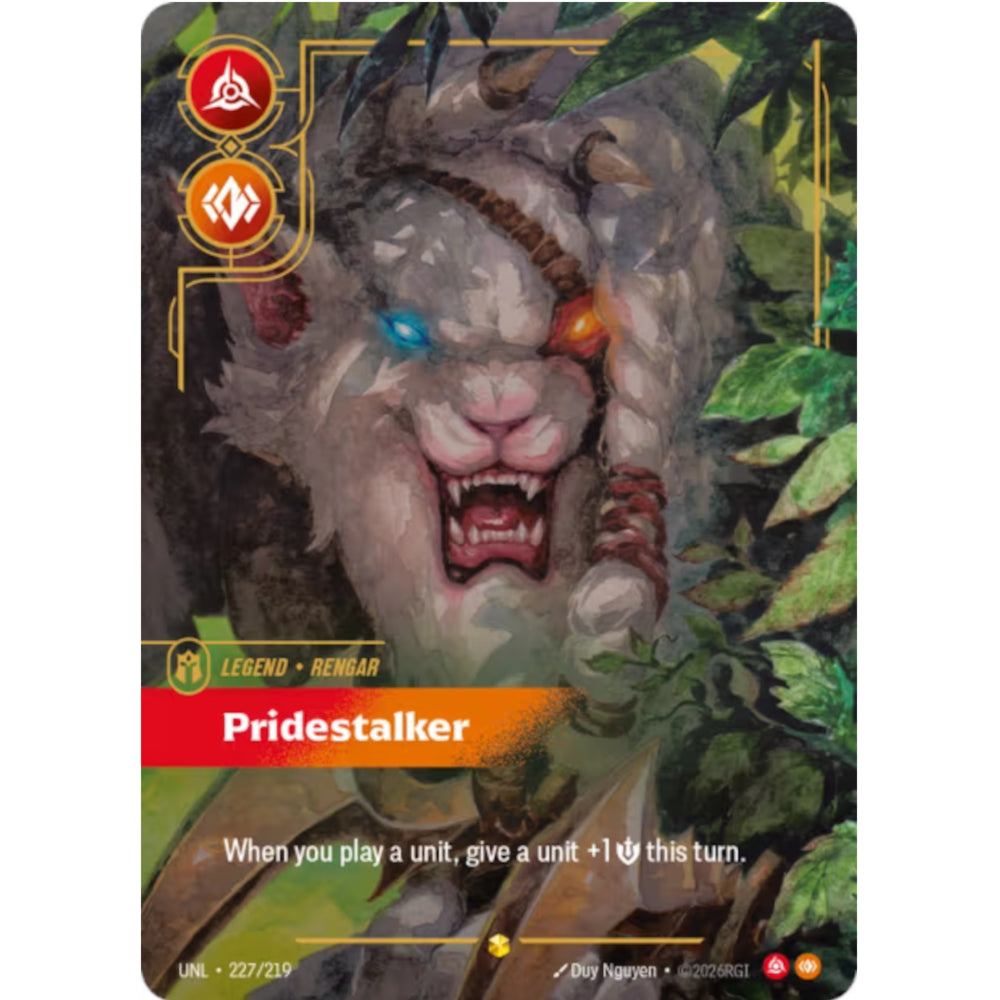 RFB [RFB03-UNL-227 R] Rengar - Pridestalker (Overnumbered)