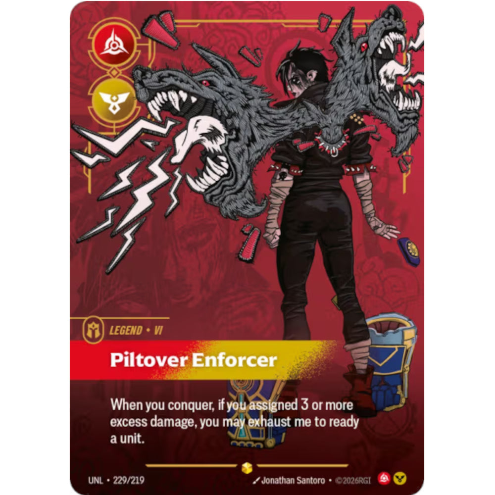 RFB [RFB03-UNL-229 SC] Vi - Piltover Enforcer (Overnumbered)