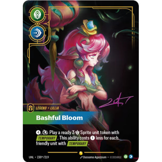 RFB [RFB03-UNL-230* SC] Lillia - Bashful Bloom (Signature)