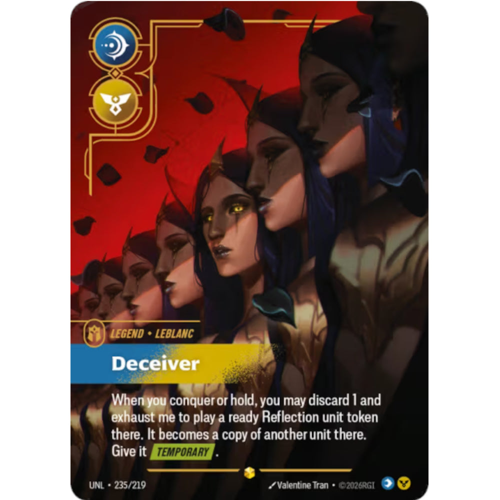 RFB [RFB03-UNL-235 SC] LeBlanc - Deceiver (Overnumbered)
