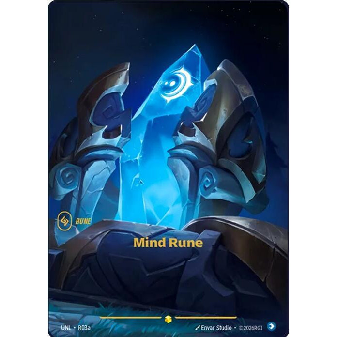 RFB [RFB03-UNL-R03a] Mind Rune (Alternate Art)