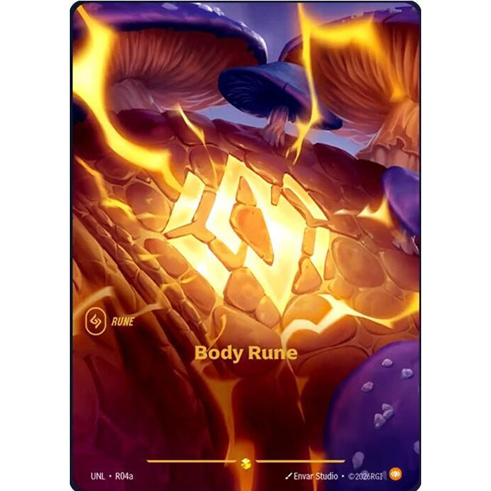 RFB [RFB03-UNL-R04a] Body Rune (Alternate Art)