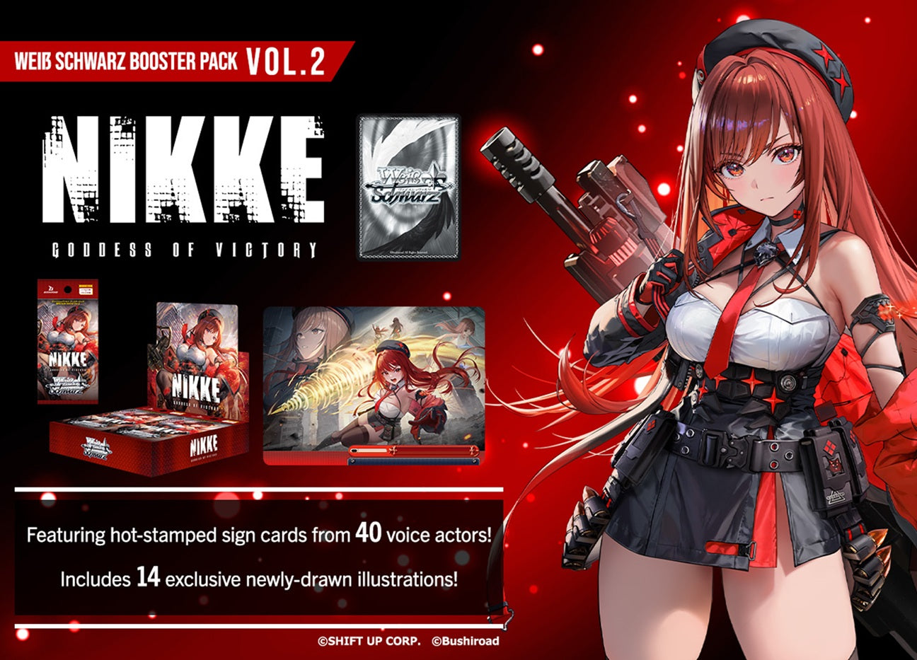 Weiss Schwarz - Goddess of Victory Nikke 2 Booster Case (EN 1st Edition)