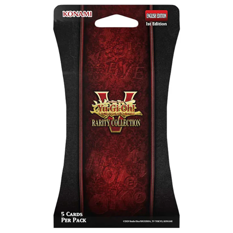 Yugioh Rarity Collection 5 Sleeved Booster