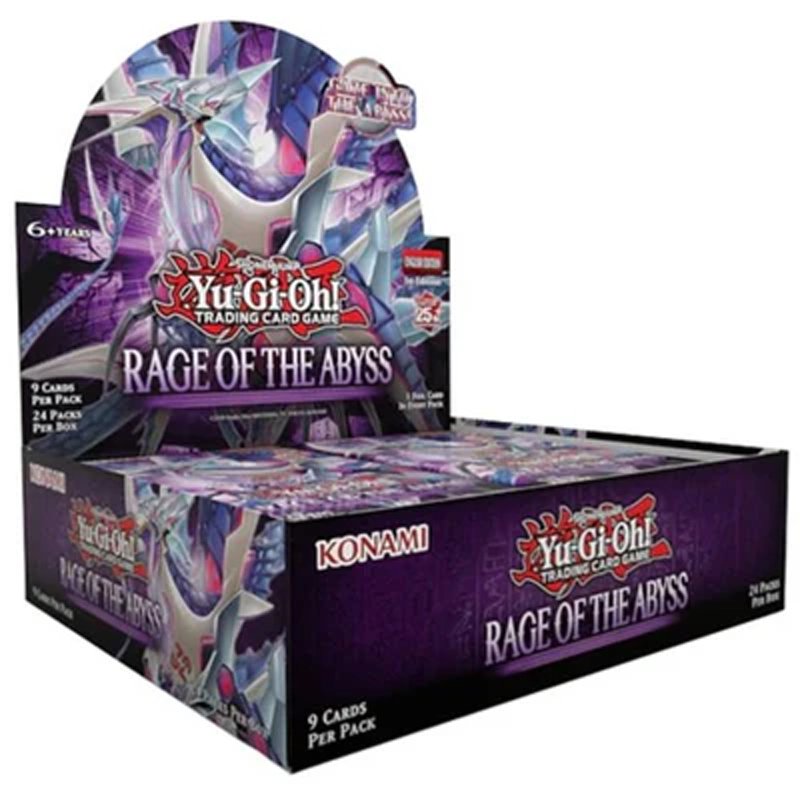 Yugioh Rage of the Abyss Booster Display