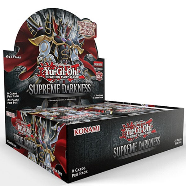Yugioh Supreme Darkness Booster Display