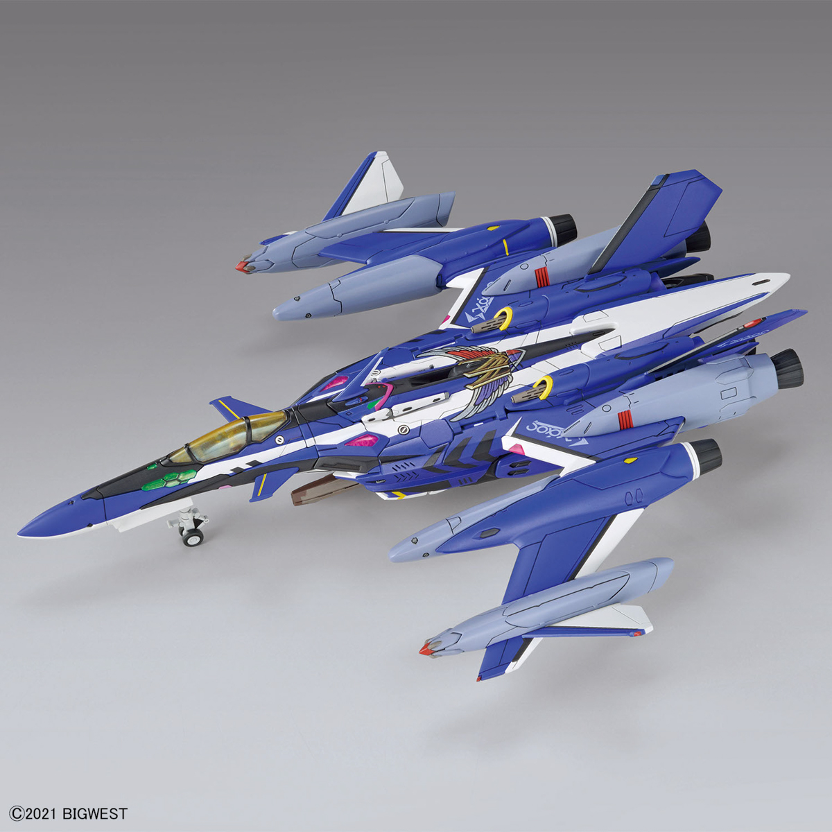 Macross 1/100 HG YF-29 Durandal Valkyrie (Maximilian Genus Custom) Full Set Pack